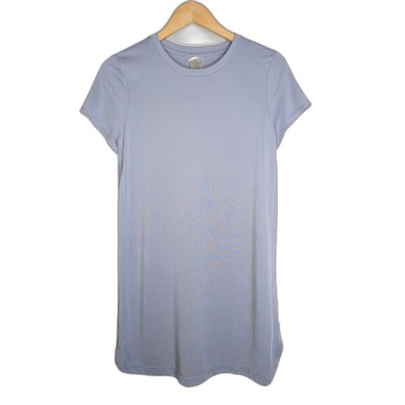CALIA BY CARRIE UNDERWOOD T Shirt Dress Size M Modal Blue Softcore Loungewear - Picture 2 of 8